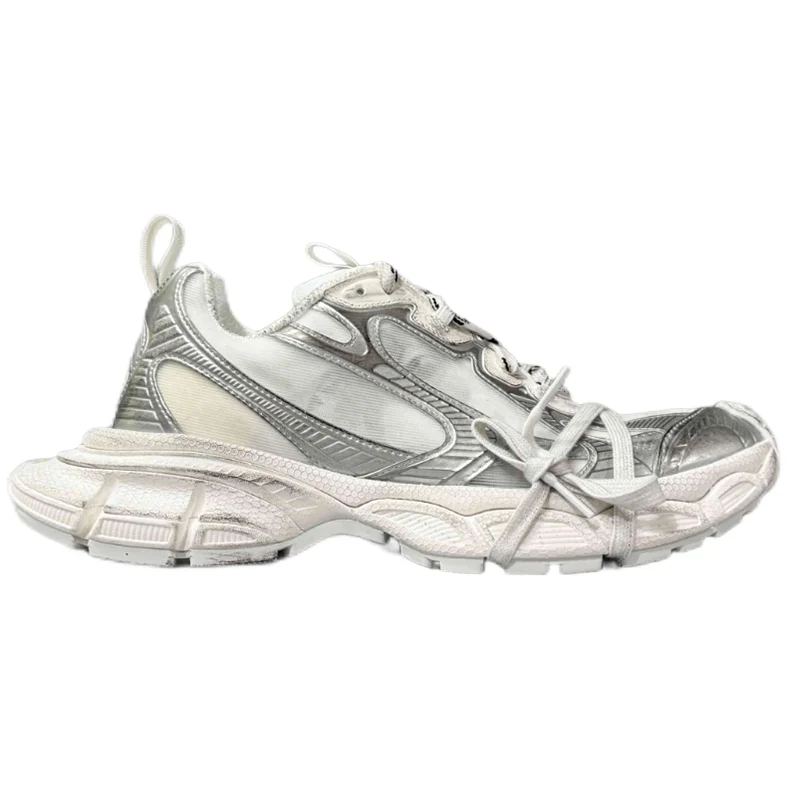 Balenciaga Balenciaga Triple S White/Silver Sneakers Silver - 1
