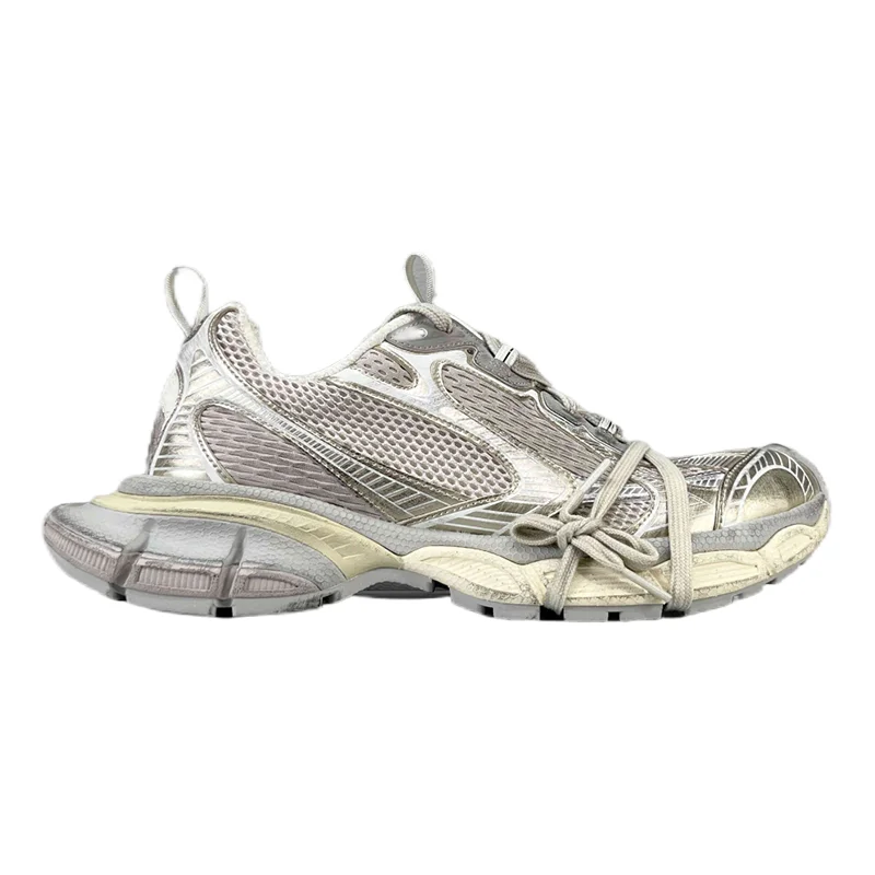 Balenciaga Balenciaga Triple S Silver Sneakers Silver - 1