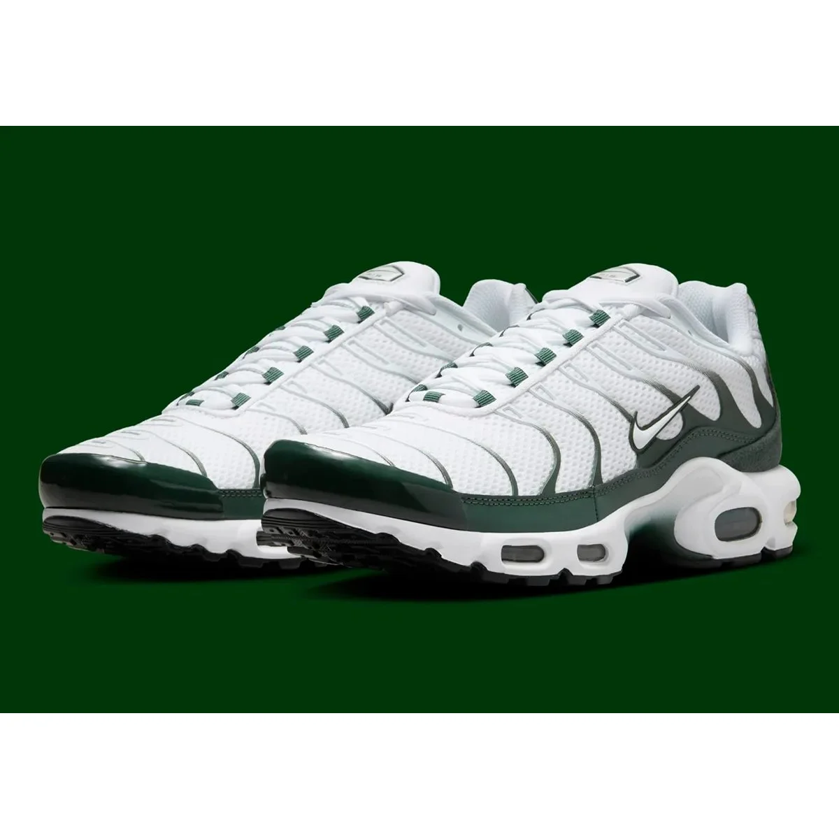 Nike Nike Air Max Tn White/Dark Green Sneakers White - 1