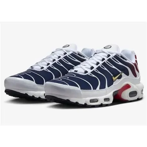 Nike Nike Air Max Tuned Max White/Blue Red Sneakers Blue - 1