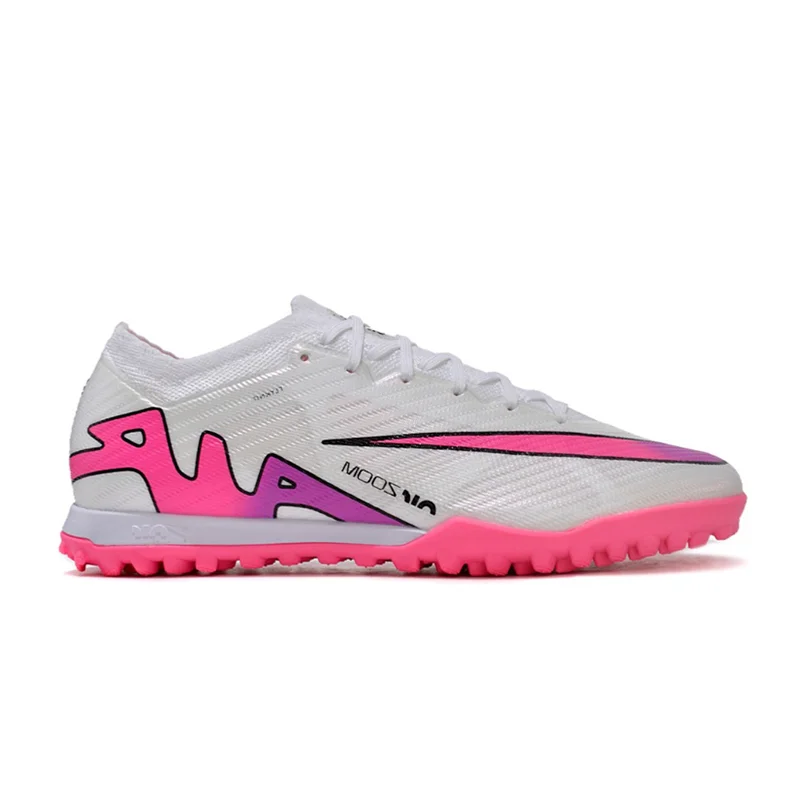 Nike Nike Mercurial MOOSSA White/Pink TF Soccer Shoes White - 1