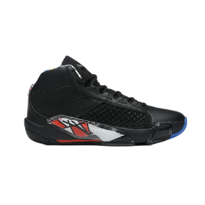Other Unisex Black Red Blue Basketball Sneakers Black - 1