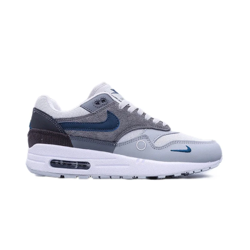 Nike Nike Air Max 1 Grey/Blue Sneakers Grey - 1