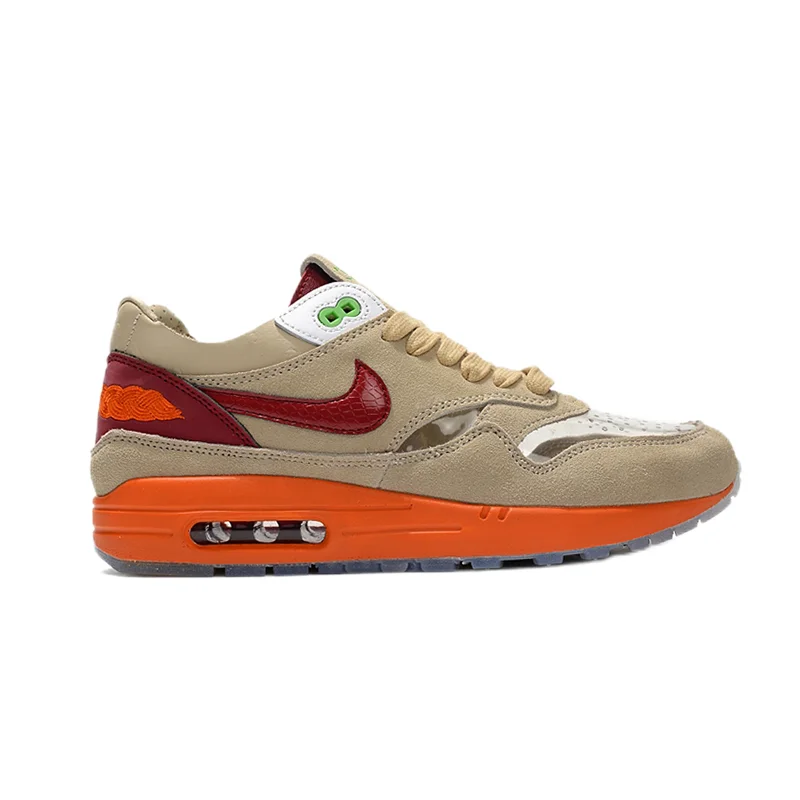 Nike Nike Air Max 1 Dragon Beige/Red Sneakers Beige - 1