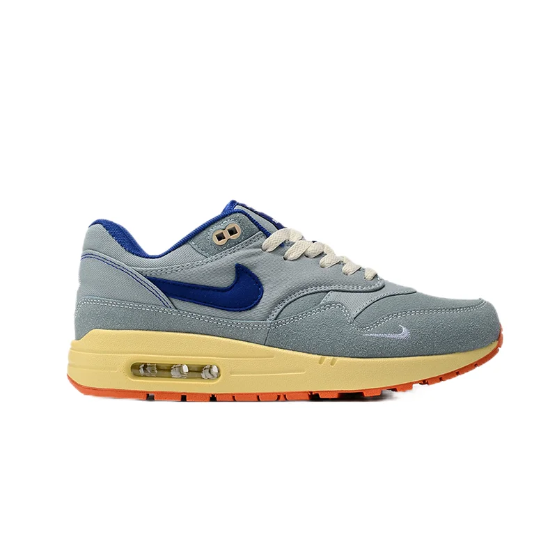 Nike Nike Air Max 1 Grey/Blue Sneakers Grey - 1