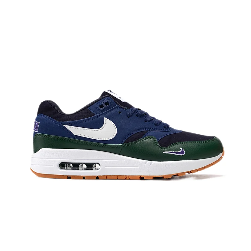 Nike Nike Air Max 1 Midnight Navy/Green Sneakers Navy - 1