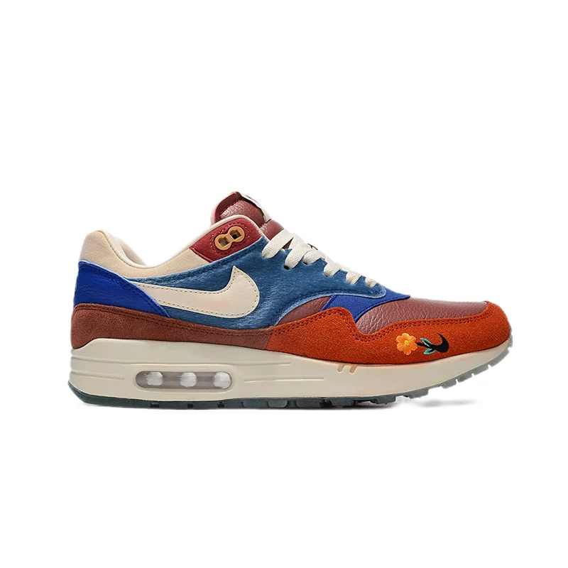 Nike Nike Air Max 1 Floral Orange Sneakers Orange - 1