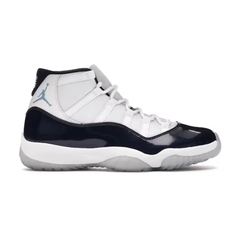 Jordan Nike Air Jordan 11 UNC Win Like 82 Sneakers White - 1