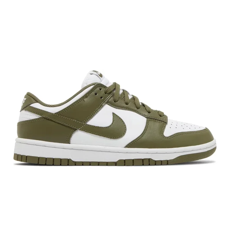 Nike Nike Dunk Low Olive Green/White Sneakers Green - 1