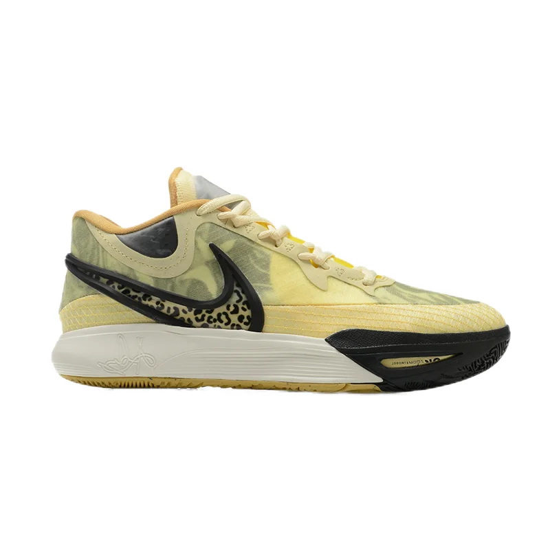 Jordan Nike Air Jordan 49ers Yellow Leopard Sneakers Yellow - 1