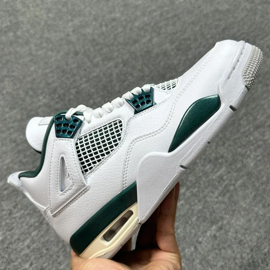 Jordan Nike Air Jordan 4 AJ4 Oxidized Green FQ8138-103 Sneakers Green - 1
