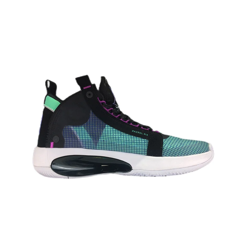 Jordan Nike Air Jordan 34 Glow In The Dark Sneakers Blue - 1
