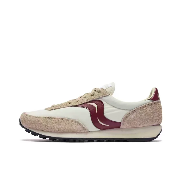 Other Light Red Classic Retro Running Sneakers Beige - 1