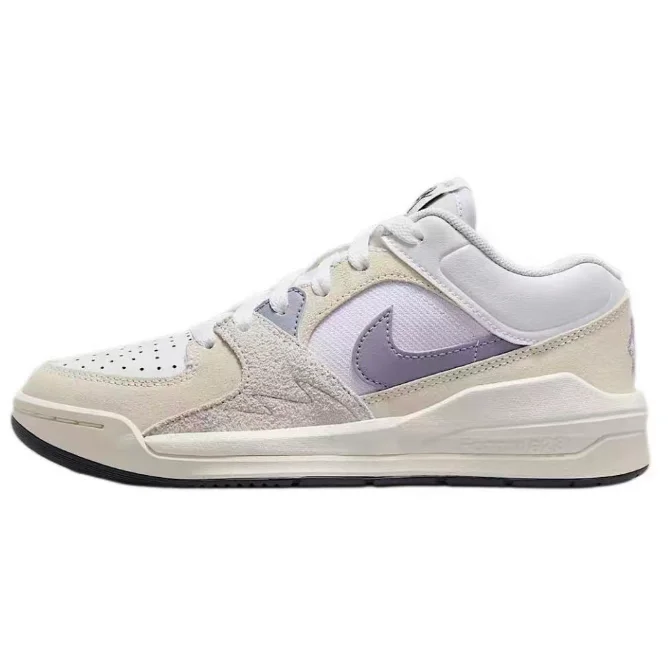 Nike Nike Air Max Tennis Court White/Purple Sneakers White - 1