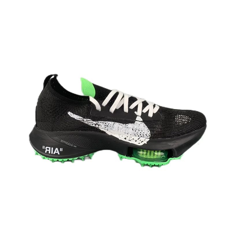Nike Nike Air Zoom Alphafly NEXT% Black/White/Green Sneakers Black - 1