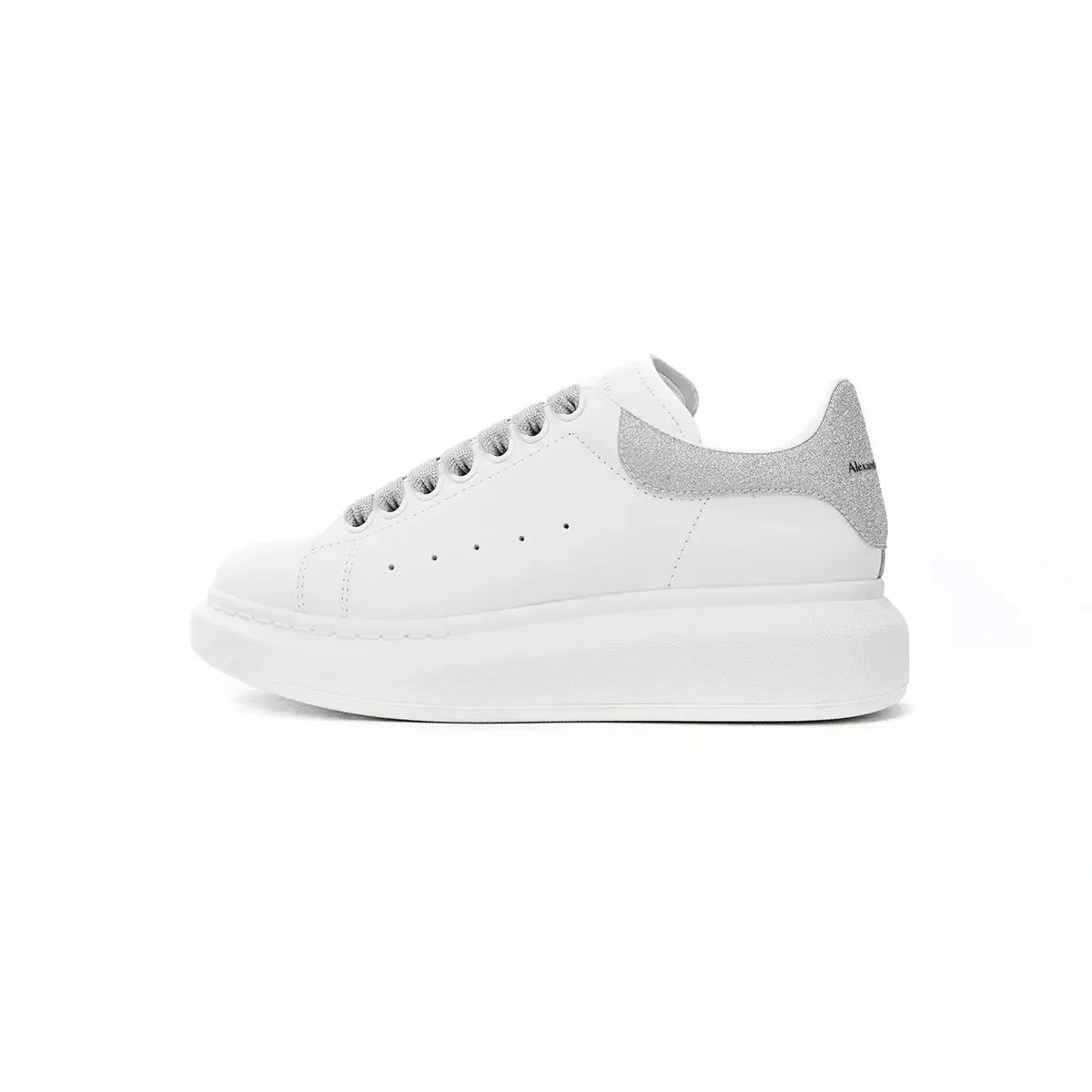 Alexander McQueen Alexander McQueen Oversized White Gray Sneakers White