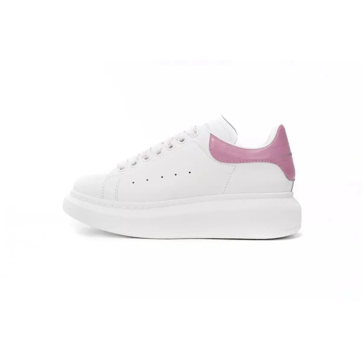 Alexander McQueen Alexander McQueen Oversized White Pin Sneakers White - 1