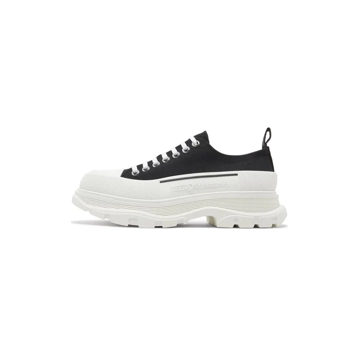 Alexander McQueen Alexander McQueen Tread Slick Black White Sneakers Black - 1