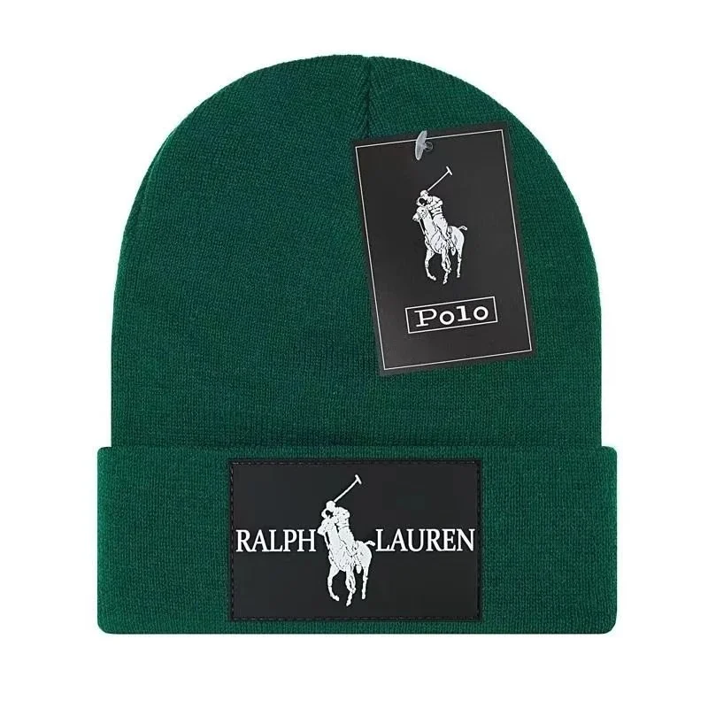 Polo Ralph Lauren Green Pony Beanie
