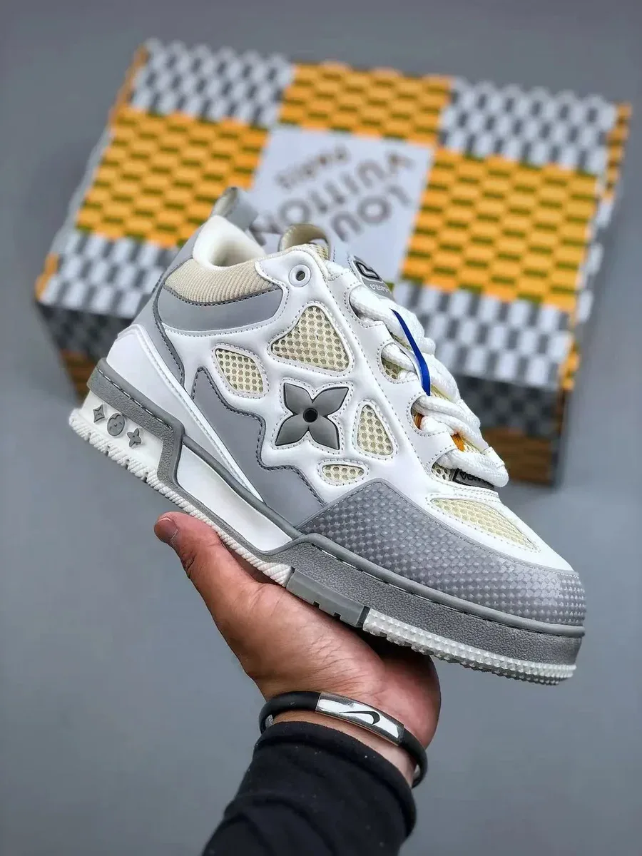 Louis Vuitton LV Trainer White/Grey Sneakers
