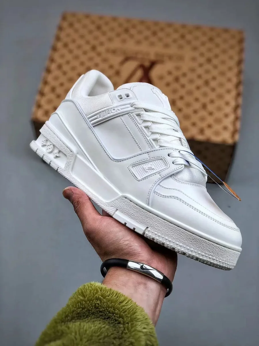 Louis Vuitton LV Trainer White Sneakers