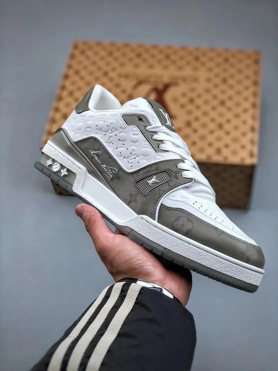 Louis Vuitton LV Trainer White/Grey Sneakers