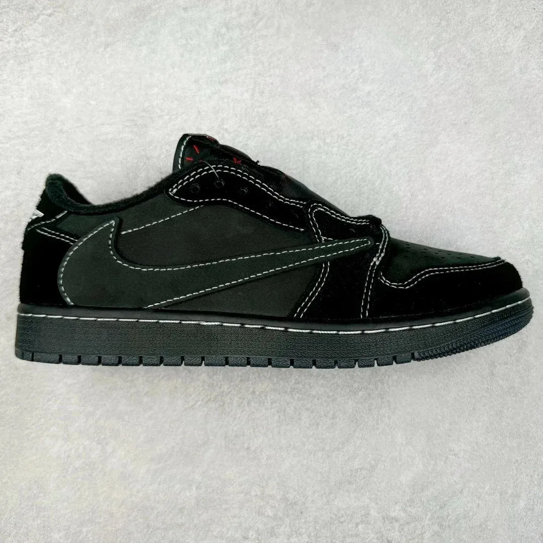 Nike Air Jordan 1 Low Triple Black Sneakers