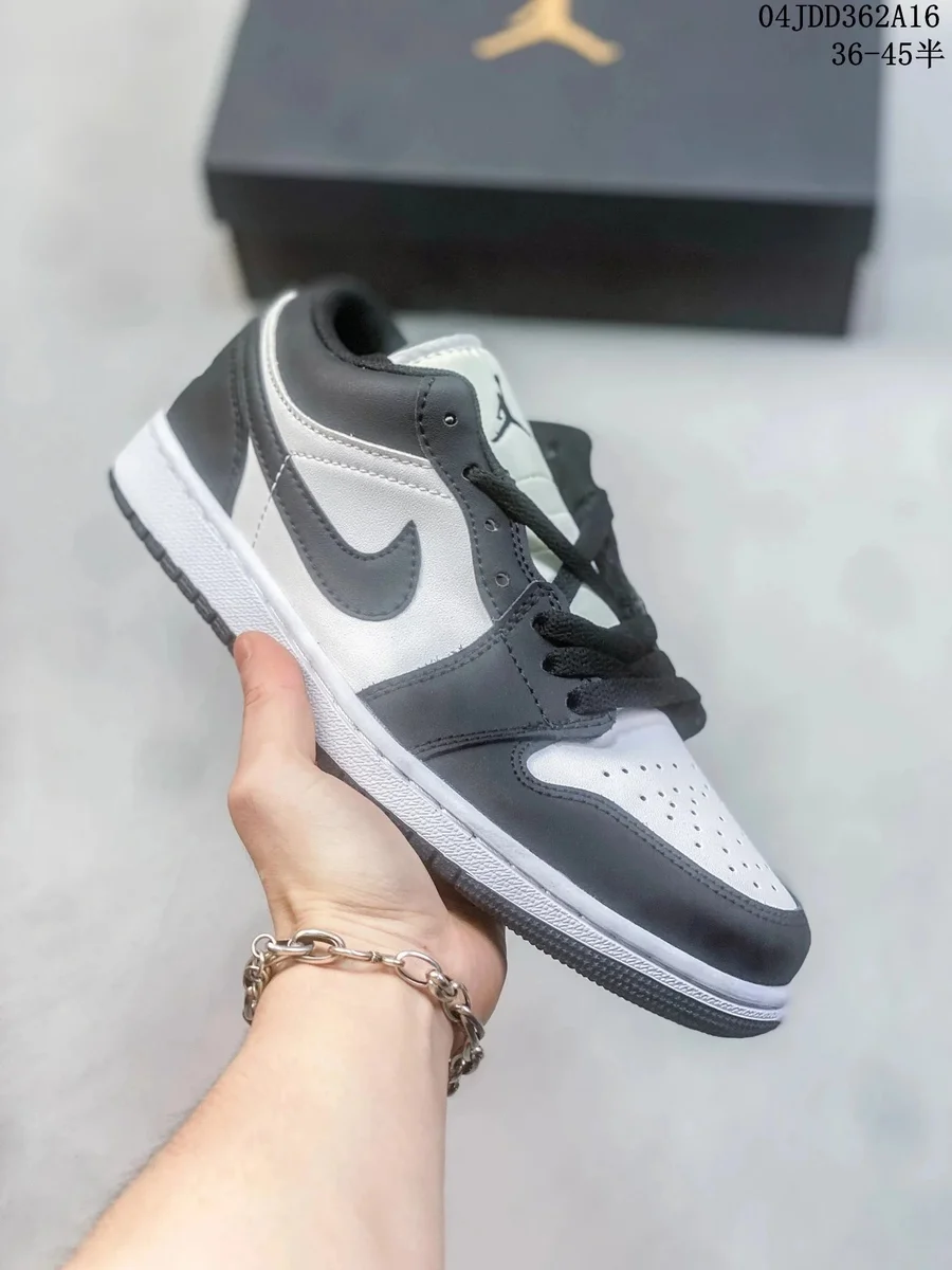 Nike Air Jordan 1 Low Black/White Sneakers