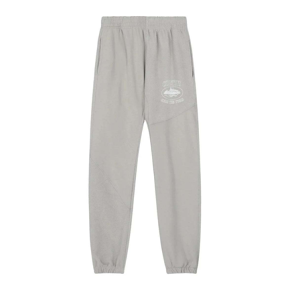 Unisex Grey 'Rolls the World' Sweatpants