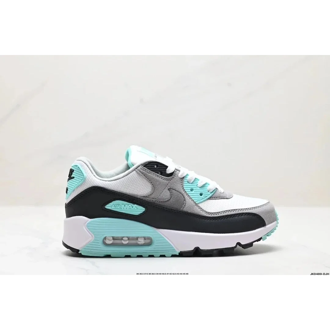 Nike Air Max 90 White/Turquoise Sneakers