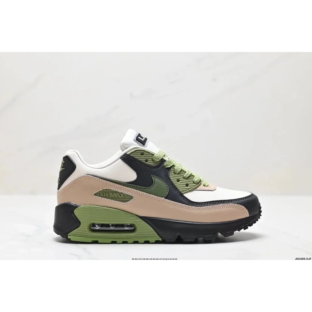 Nike Air Max 90 Sail/Olive Green Sneakers