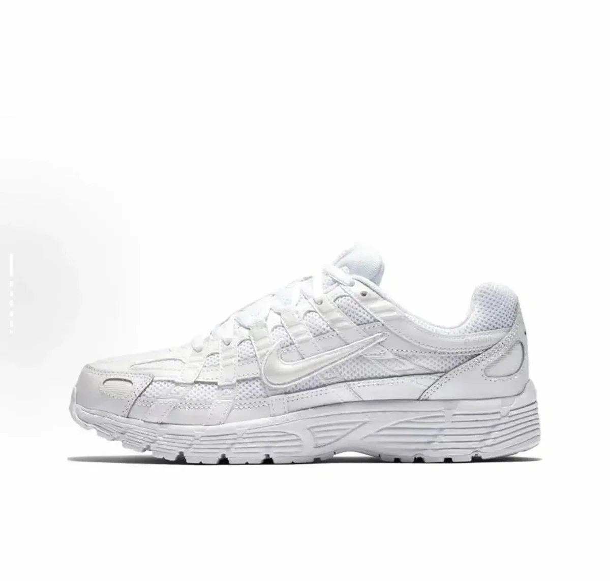 Nike P-6000 Triple White Sneakers