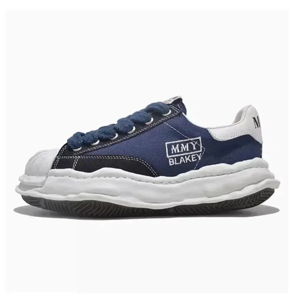 Maison Mihara Yasuhiro Blakey OG Style 36 Navy Sneakers