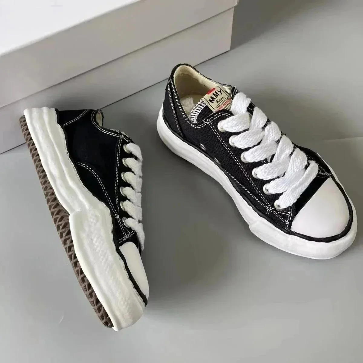 Maison Mihara Yasuhiro OG Style 36 MMY Blakey Black/White Sneakers
