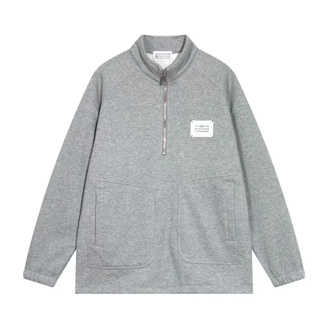 Maison Mihara Yasuhiro MMY Blakey Grey Hoodie