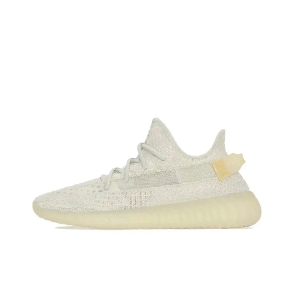Adidas Yeezy 350 V2 Small Daisy White Yellow Sneakers