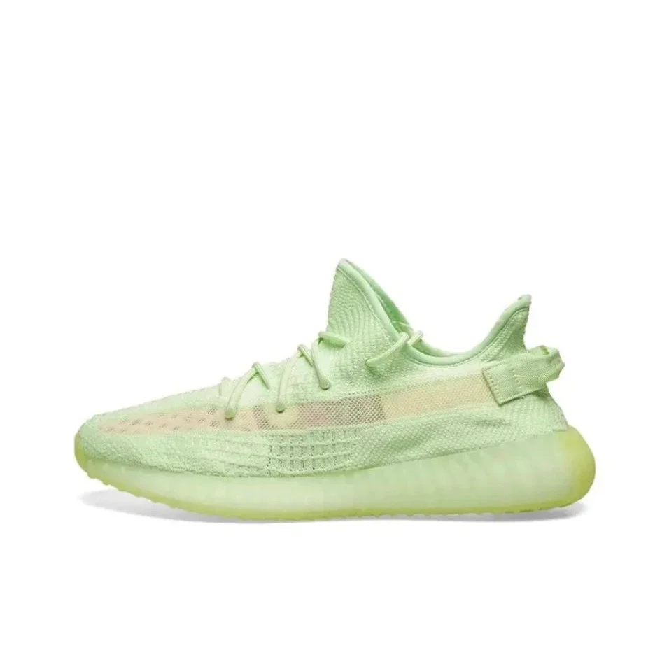 Adidas Yeezy 350 V2 Night Glow Green Sneakers