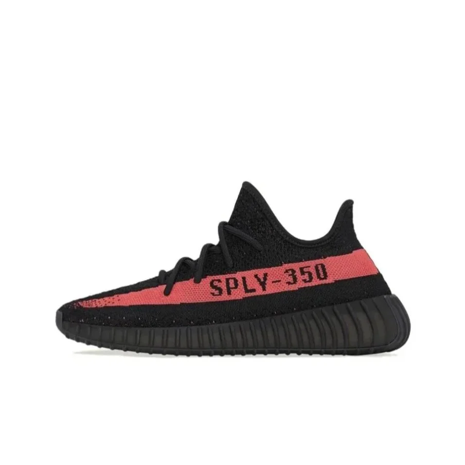 Adidas Yeezy 350 Black Pink Sneakers