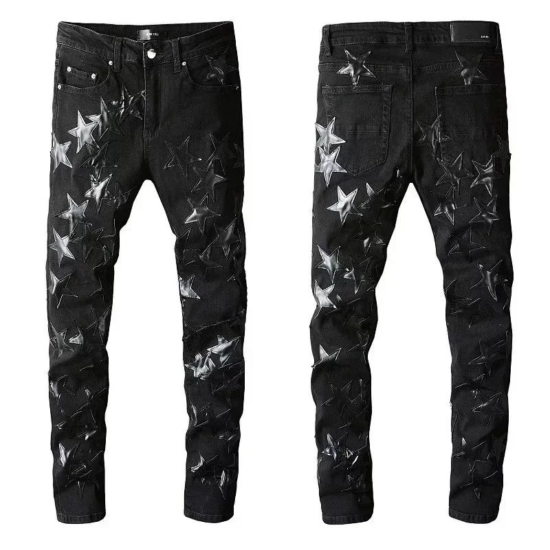 Black Star Embellished Jeans