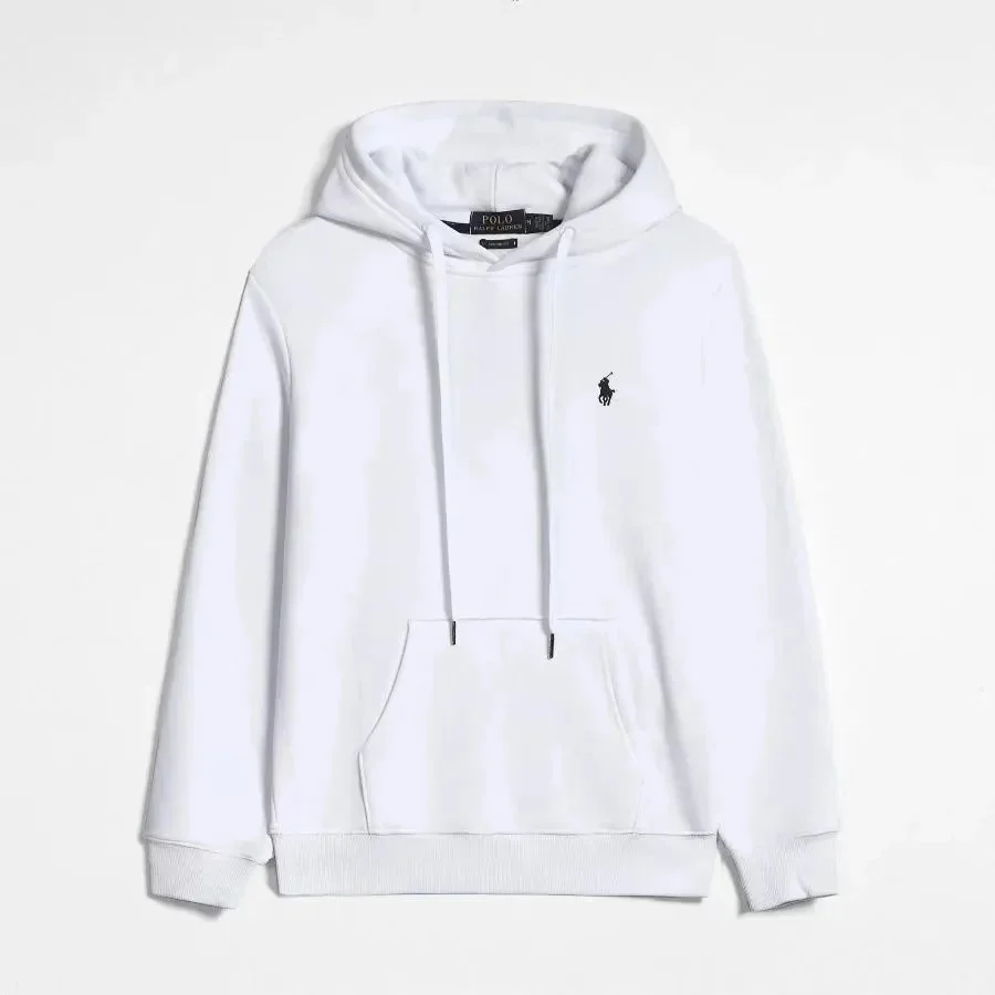 Polo Ralph Lauren White Pony Hoodie