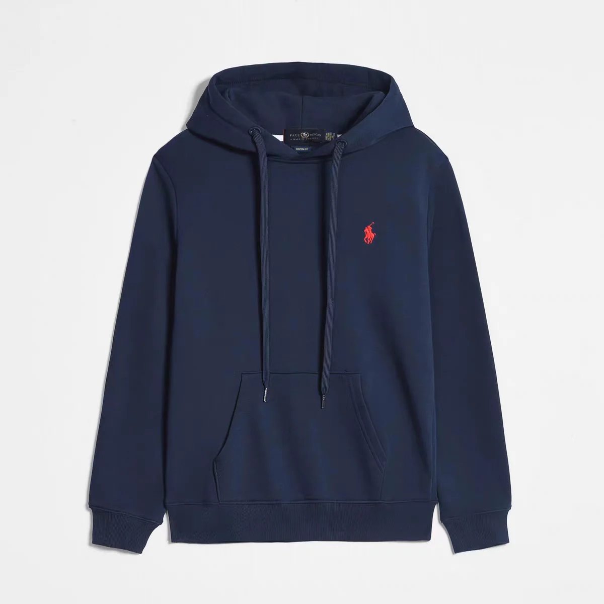Polo Ralph Lauren Navy Red Pony Hoodie