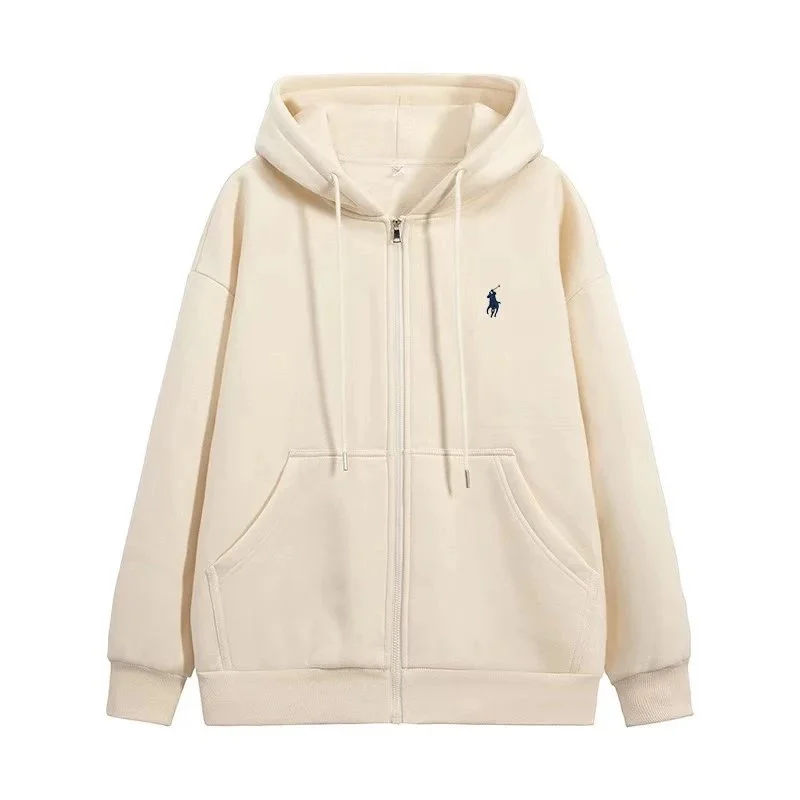 Polo Ralph Lauren Big Pony QS24 Cream Hoodie