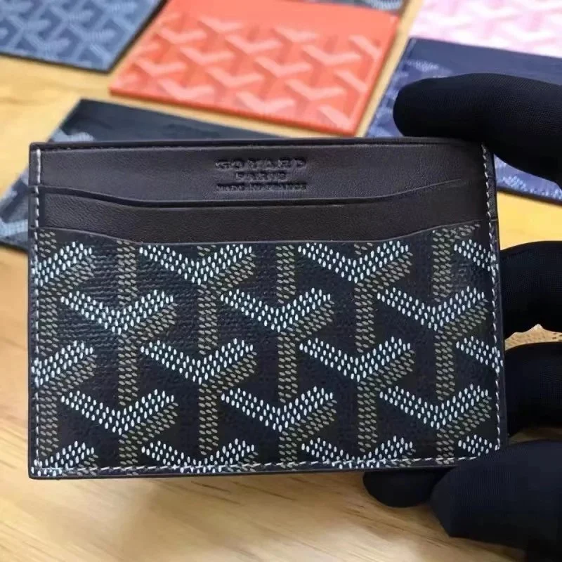 Goyard YARD Card Holder Black