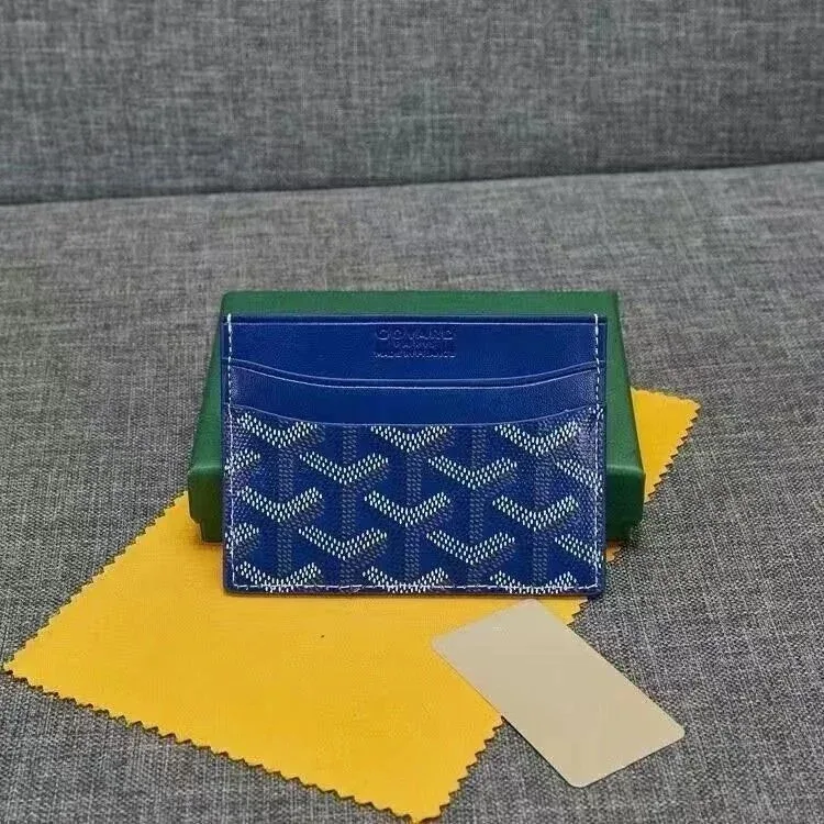 Goyard YARD Blue Cardholder