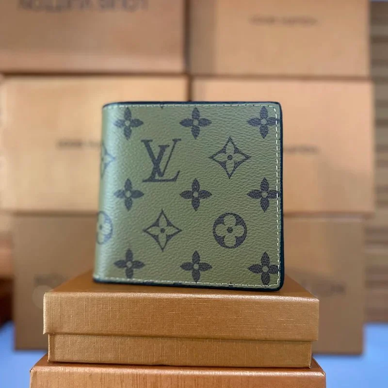 Louis Vuitton Monogram LV Yellow Flower Bifold Wallet
