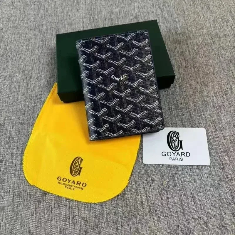 Goyard New Upgrade Black Card Holder