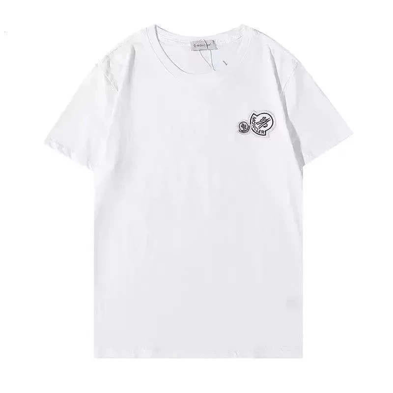 Moncler White Logo T-Shirt
