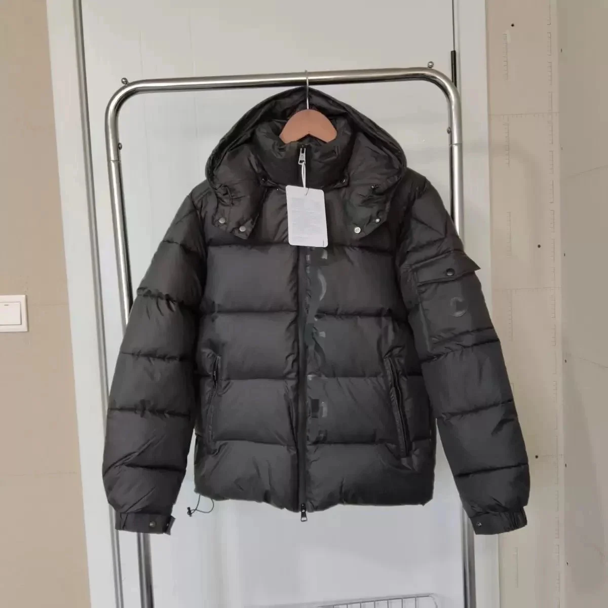 Moncler Maya Black Puffer Jacket