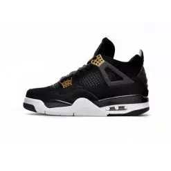 Nike Air Jordan 4 Black Gold Sneakers