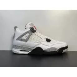 Nike Air Jordan 4 White/Black Sneakers